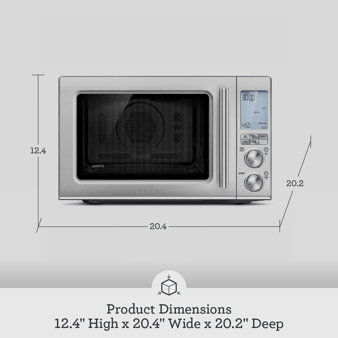2026 Grille-pain micro-ondes Breville en acier inoxydable 2025 BMO870BSS1BUC1