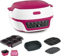 2026 Cake Factory Délices, Machine à gâteaux, 5 programmes, mode manuel, moules muffins, cakes, madeleines, donuts(Blanc/Rose)