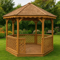 2026 Pavillon de Jardin Bois Octogonal 360 cm