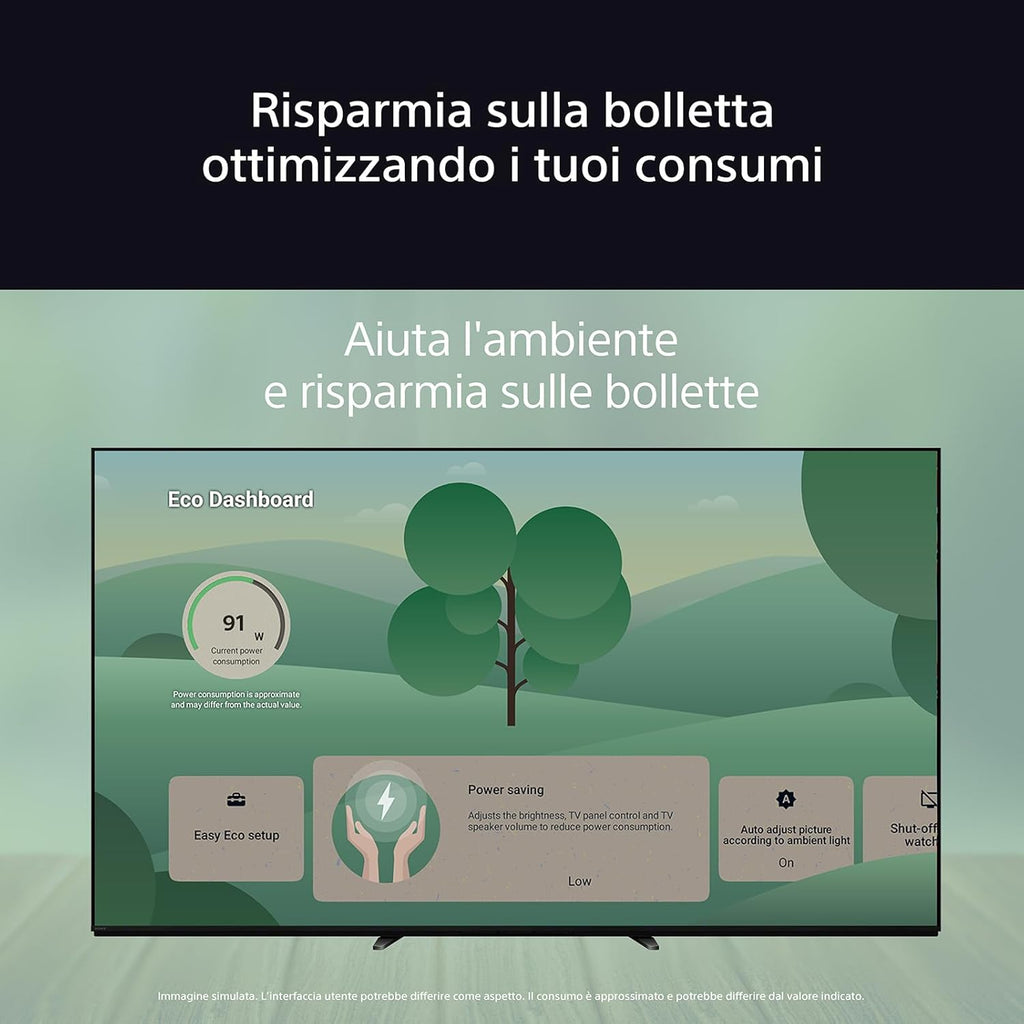 2026 BRAVIA 8 OLED 55 Pollici 4K HDR Google Smart TV | Gaming Menu per , IMAX Enhanced, Dolby Vision Atmos, Chromecast, AirPlay, 120Hz 55XR80