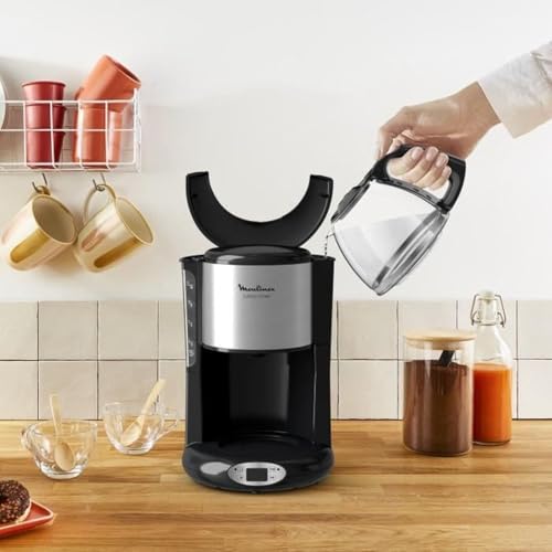 2026 Tefal   cm461811   Cafetière programmable 15 tasses 1000w noir/inox maison : Cuisine et Maison