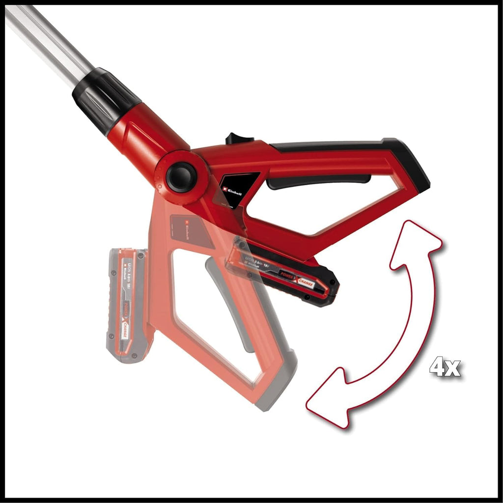 2026 Outil multifonction sans fil Einhell Power X Change GE-HC 18 Li T Solo - 200 W, 18 V, taille-haie et scie électrique 2 en 1, lame Oregon, chargeur et batterie non inclus