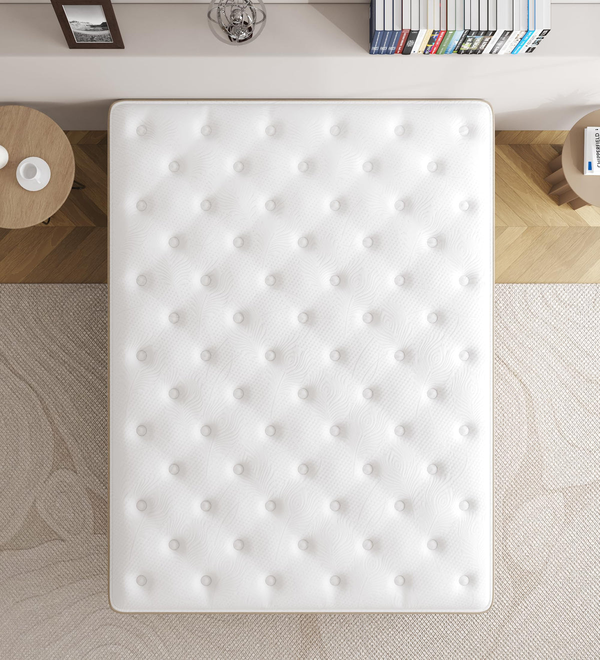 2026 Matelas KOANTTI 2025 de 30 cm (12 pouces) en mousse à mémoire de forme. Fermeté moyenne.