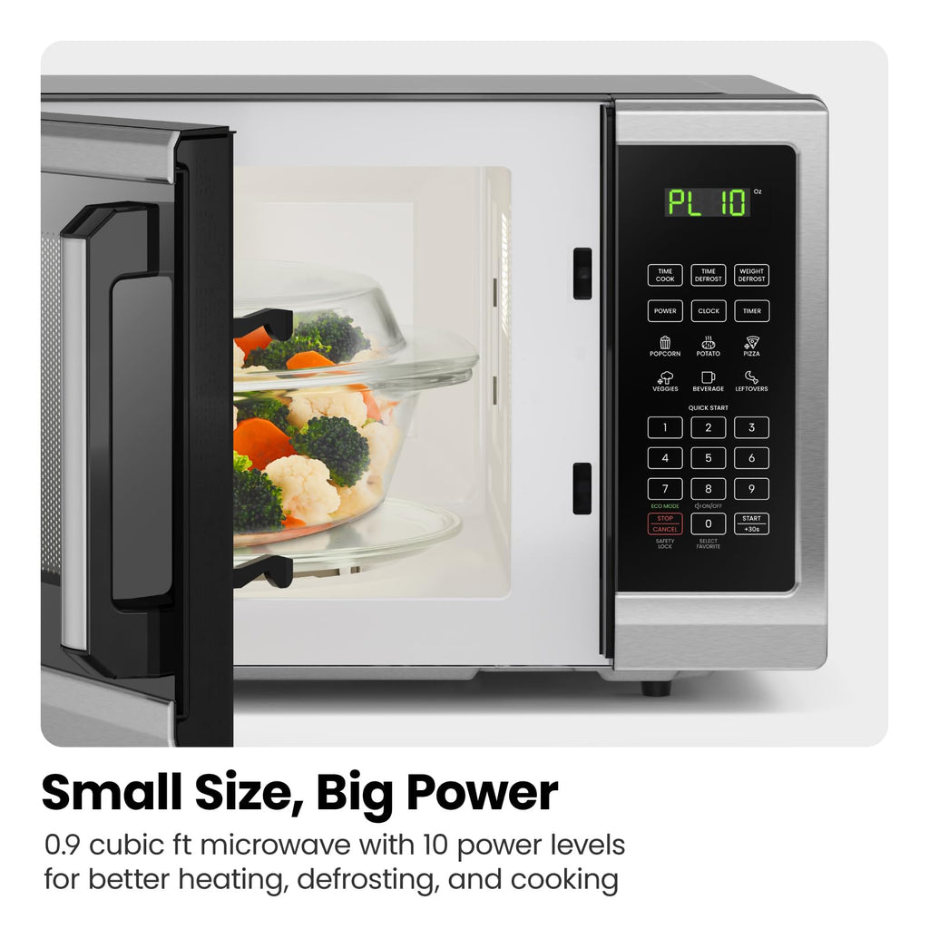 2026 Micro-ondes de comptoir Chefman Stainless Essentials