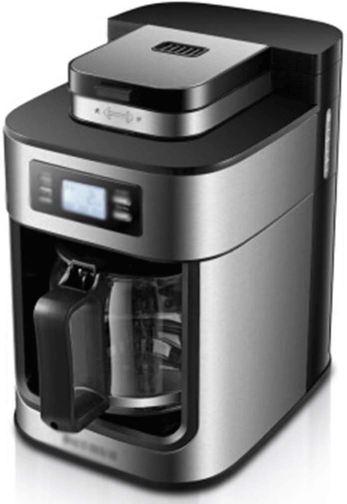2026 Machines à Café Machine à Café, Machine à Café Entièrement Automatique Grinder Machine à Café à Domicile Poudre de Soja Machine à Café à Café à Double