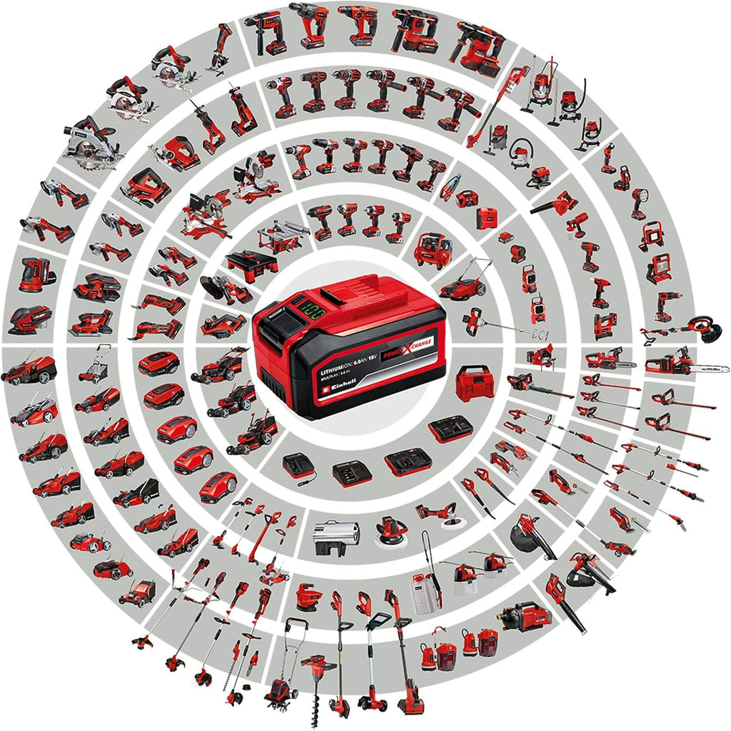 2026 Outil multifonction sans fil Einhell Power X Change GE-HC 18 Li T Solo - 200 W, 18 V, taille-haie et scie électrique 2 en 1, lame Oregon, chargeur et batterie non inclus