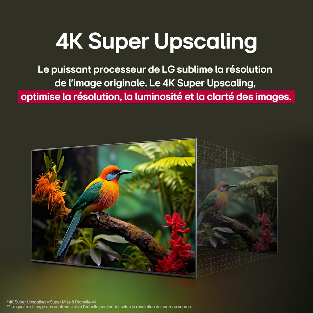 2026 LG TV QNED AI 2025 | 55QNED8E | 55'' (139cm) | 4K UHD | HDR10 | webOS 25 | Télécommade AI Magic Remote | Alexa, Google Assistant | Netflix Disney+ CAN