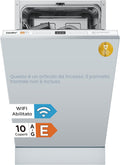 2026 CDWEB914S-W Lavastoviglie da Incasso con 10 coperti, 8 Programmi, di avviamento ritardato, Funzione di Mezzo Carico, cloud wash, Asciugatura Extra - Inox