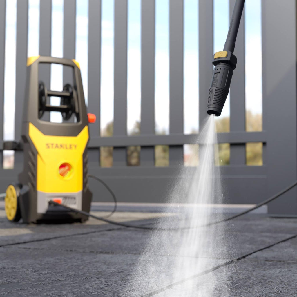 2026 Nettoyeur haute pression Stanley SXPW24BX | Haute pression | Pour automobiles et surfaces extérieures | Avec nettoyeur de surface et brosse fixe | Pression maximale 170 bars | Débit maximal 500 l/h | Consommation