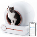 2026 Megonia Litière Autonettoyante Chat Automatique: 2.4GHz WiFi Con App Contrôle à Distance 65L Grande Capacité Anti-Pincement/Fuites/Odeur pour Famille