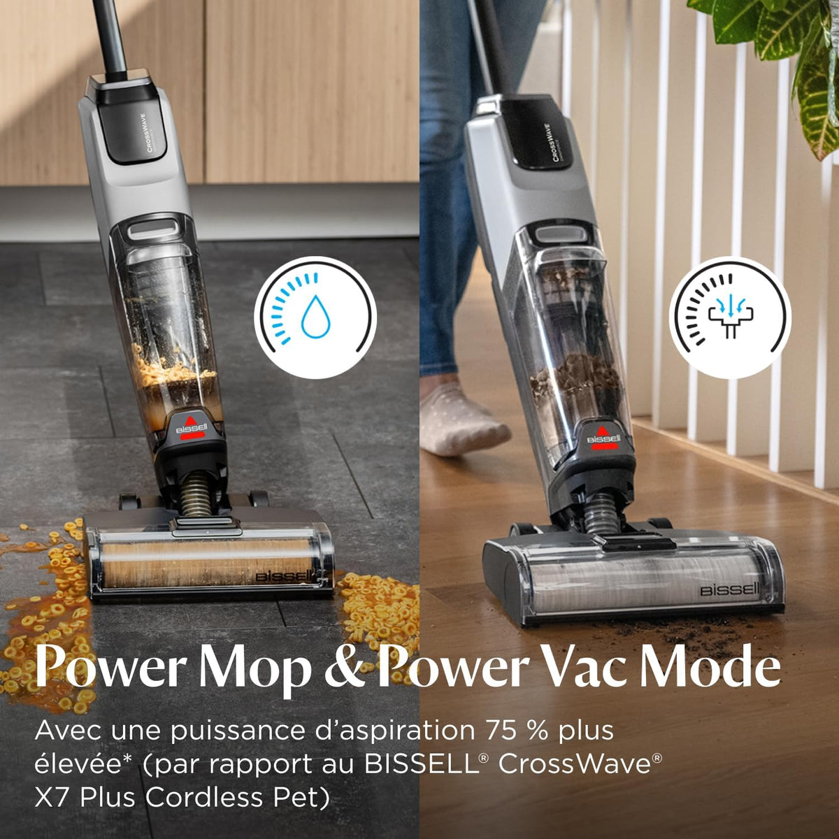 2026 BISSELL CrossWave OmniForce, aspirateur balai sans fil