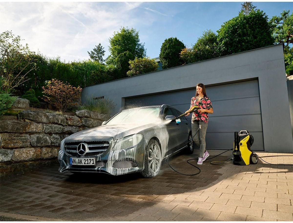 2026 Nettoyeur haute pression Kärcher K 7 Premium Smart Control Flex Home, Pression : 180 bar, Débit : 600 l/h, Rendement : 60 m²/h, Filtre à eau, Poids : 18 kg, Tuyau flexible, Lance multijets