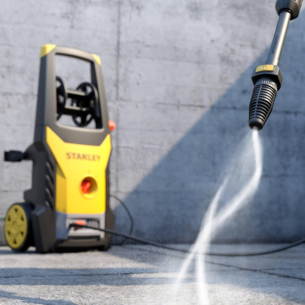2026 Nettoyeur haute pression Stanley SXPW24BX | Haute pression | Pour automobiles et surfaces extérieures | Avec nettoyeur de surface et brosse fixe | Pression maximale 170 bars | Débit maximal 500 l/h | Consommation