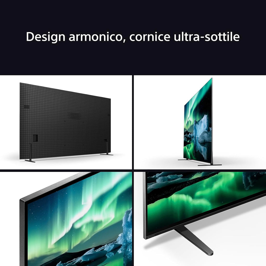 2026 BRAVIA 8 OLED 55 Pollici 4K HDR Google Smart TV | Gaming Menu per , IMAX Enhanced, Dolby Vision Atmos, Chromecast, AirPlay, 120Hz 55XR80