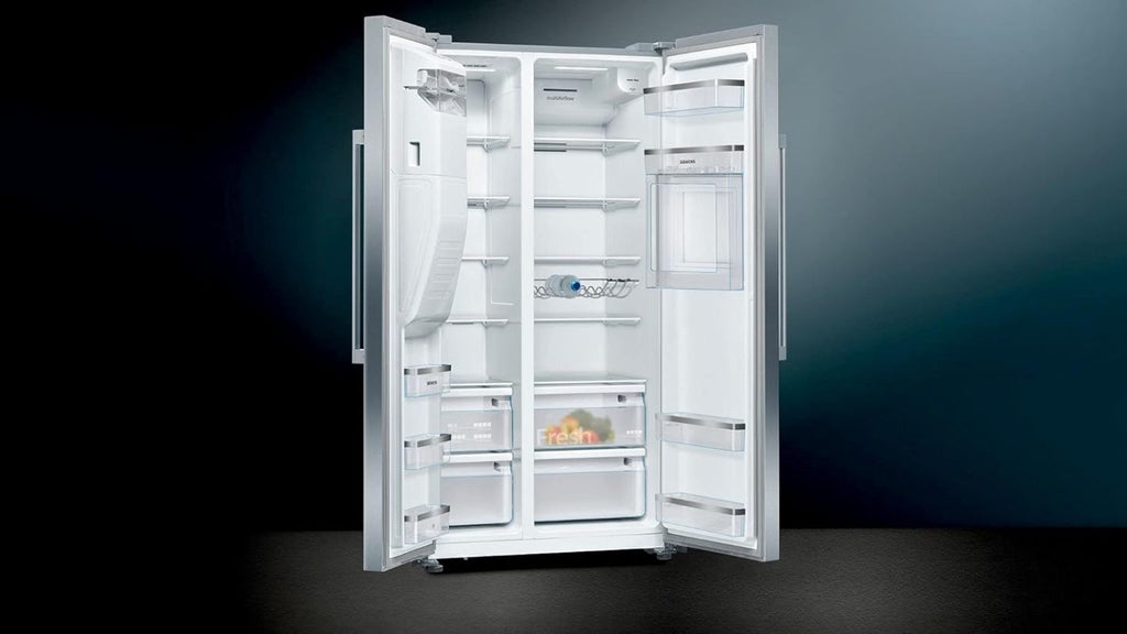 2026 SIEMENS KF96NVPEA iQ300 Multi-Door-Kühlschrank, 183 x 91 cm, 405 L Kühlen & 200 L Gefrieren, hyperFresh längere Frische, noFrost nie wieder abtauen, superCooling schnellere Kühlung