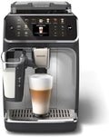 2026 Philips Machine à Expresso Entièrement Automatique 5500 Series–20 Boissons Chaudes et Glacées, Carafe LatteGo Facile à Nettoyer, SilentBrew 40% Plus Silencieuse, QuickStart, Noir et Argent (EP5546/70) : Cuisine et Maison