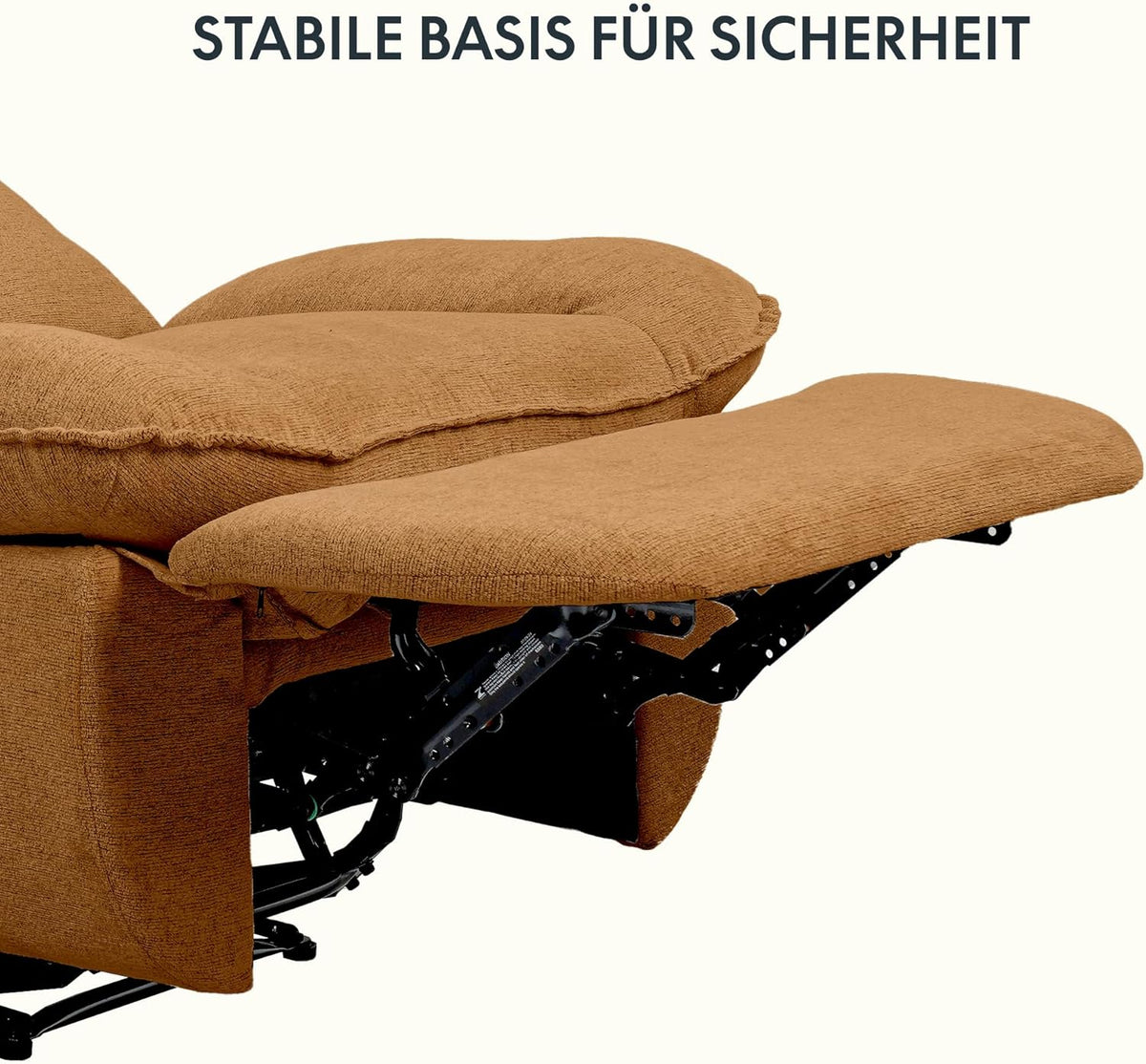 2026 Fauteuil inclinable FLEXISPOT XC6, canapé pivotant à bascule, fauteuil TV avec dossier réglable, fauteuil inclinable pour chambre, salon et home cinéma (beige)