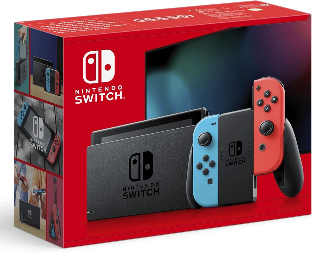 2026 Console Switch con Joy-Con Rosso Neon e Blu Neon