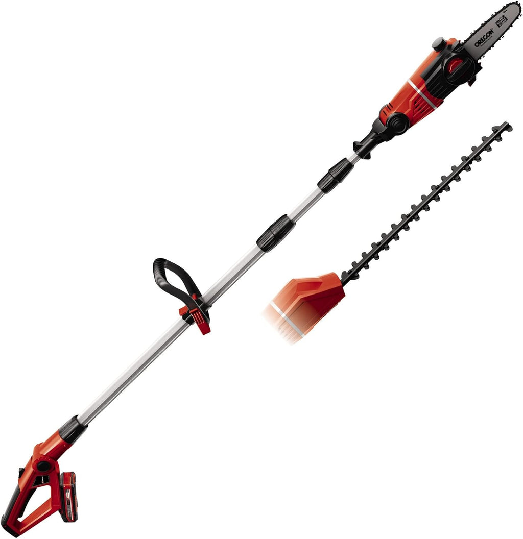 2026 Outil multifonction sans fil Einhell Power X Change GE-HC 18 Li T Solo - 200 W, 18 V, taille-haie et scie électrique 2 en 1, lame Oregon, chargeur et batterie non inclus