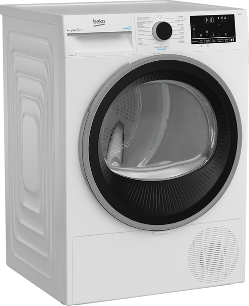 2026 Beko BT3103IS - Asciugatrice da 10 Kg, Pompa di calore, Inverter [Classe energetica A+++]