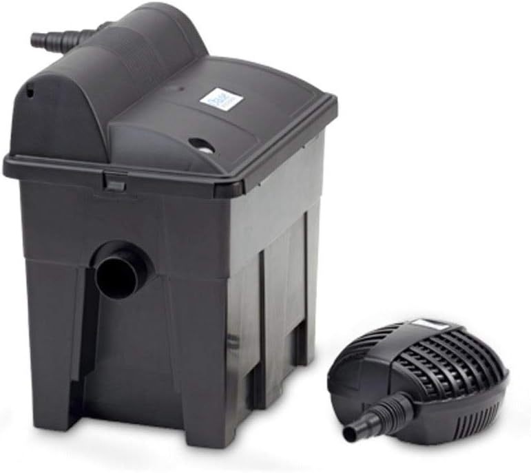 2026 OASE 56789 Durchlauffilter BioSmart Set 36000 geeignet für Teiche bis 36 m³, Filtersystem, Filterkomplettset inkl Filtermaterial, Teichpumpe und UVC Klärer
