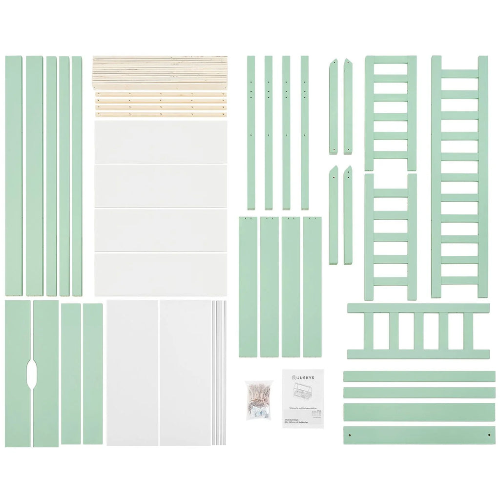 2026 Lit enfant Marli 2025, 80 x 160 cm, avec tiroirs de rangement