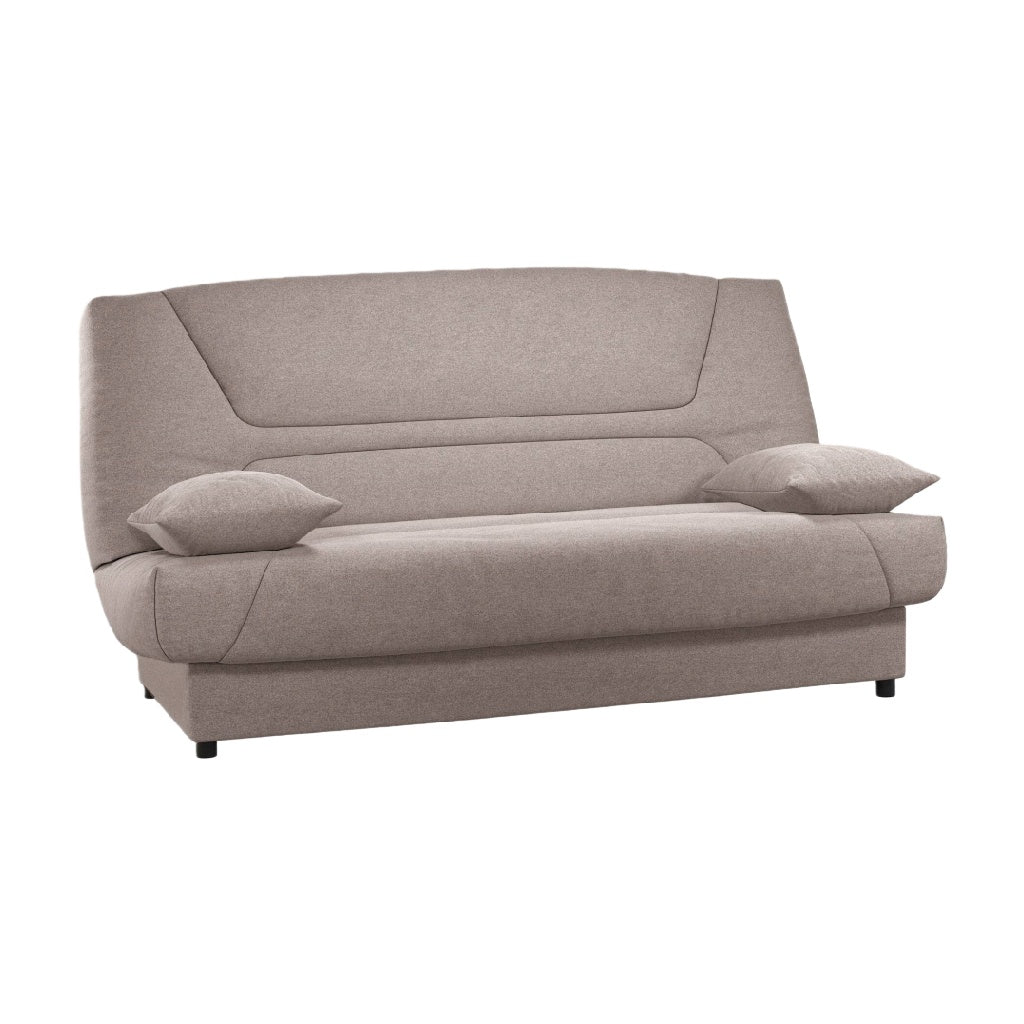 2026 Canapé convertible 3 places en tissu beige