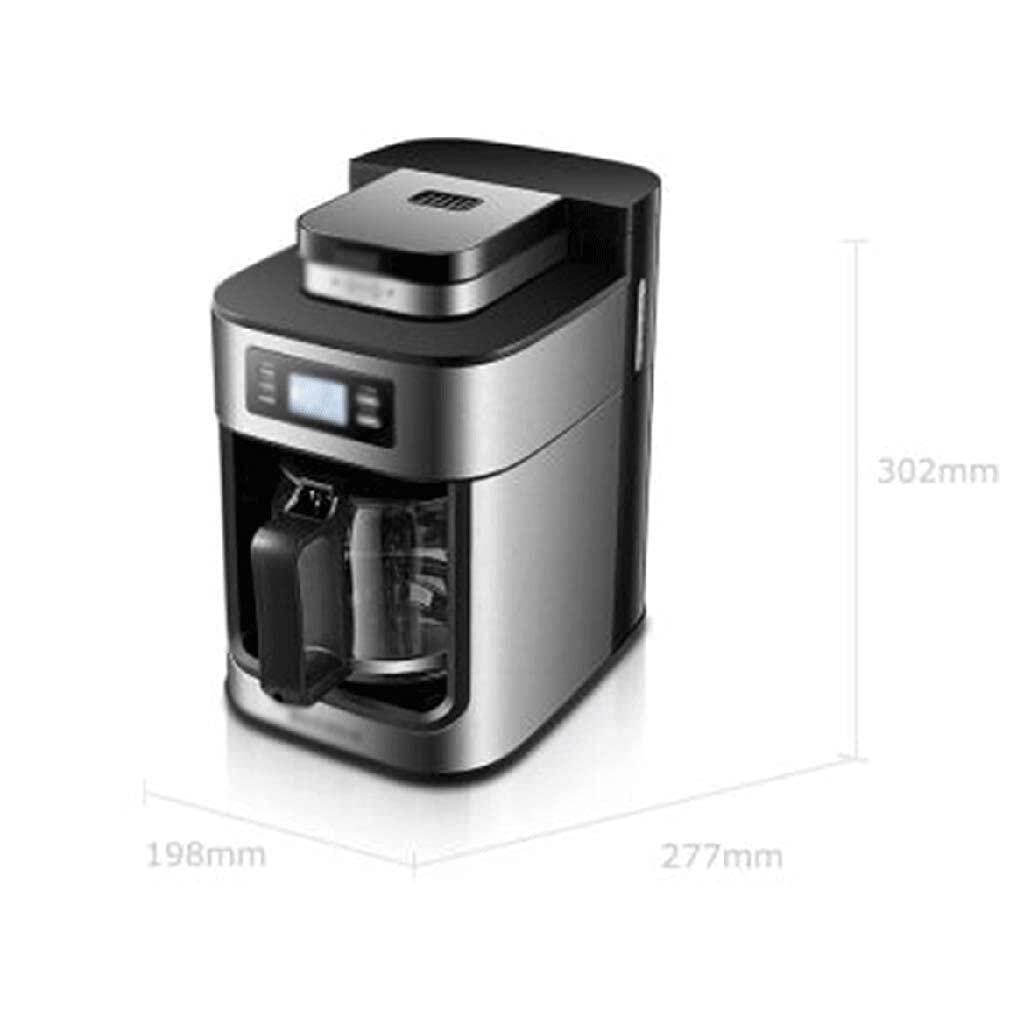 2026 Machines à Café Machine à Café, Machine à Café Entièrement Automatique Grinder Machine à Café à Domicile Poudre de Soja Machine à Café à Café à Double
