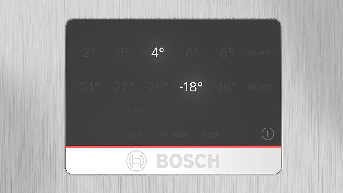 2026 Bosch KGN367LDF- Série 4, Réfrigérateur combiné pose-libre,186 x 60 cm, Inox