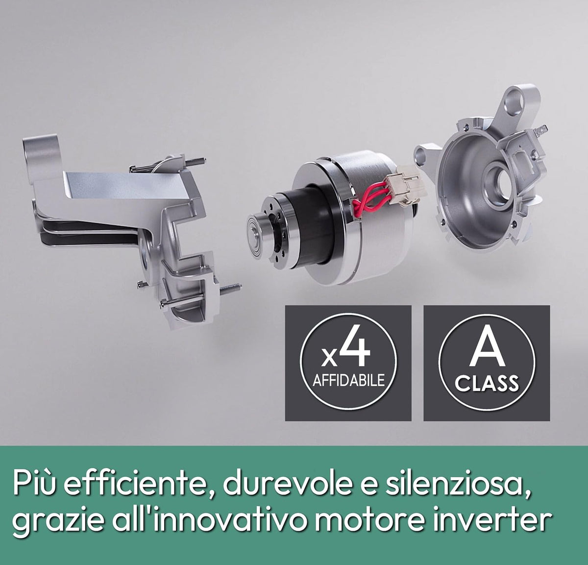 2026 Candy Smart Pro Inverter CO4474TWM6/1-S Lavatrice a carica frontale, 7KG, Classe A-10%, 1400 giri, Motore Speed Dive Inverter, 16 programmi, AxLxP 85x60x45,4 cm, Bianco [Classe di energetica A]
