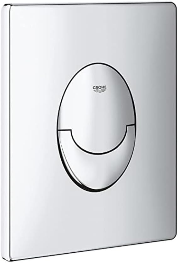 2026 WC Suspendu Pack Complet Accessoires - Pack WC Grohe Bâti autoportant, WC SAT Infinitio sans bride, Plaque chrome, Abattant WC,Cuvette Toilette, Chasse d'eau Wc, Mécanisme