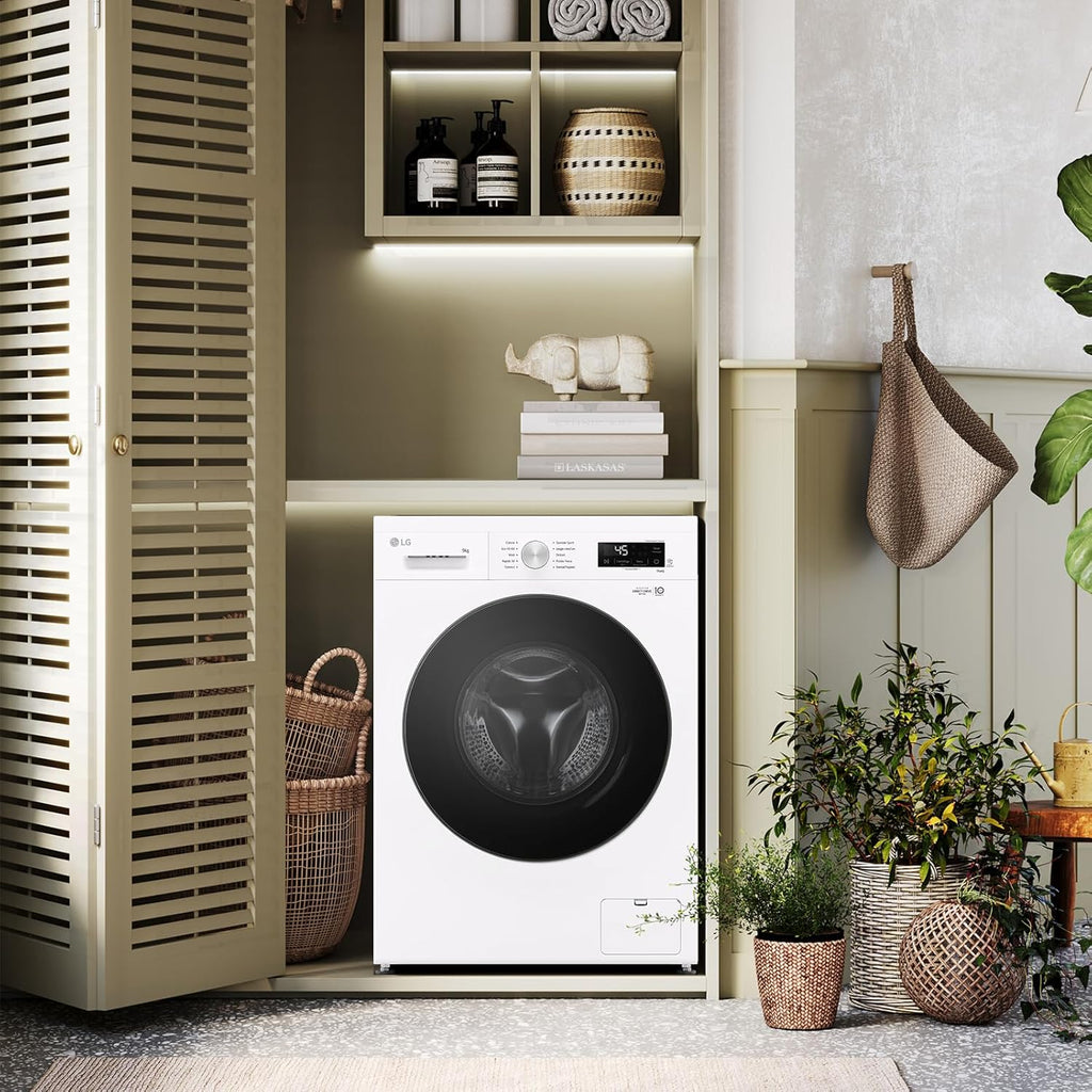 2026 F4NX1009NWB Lavatrice 9 kg a Carica Frontale Serie X1, Classe A, 1400 giri, Wi-Fi, 6 Motion Direct Drive, Lavaggio a Vapore Allergy Care, Libera installazione, Essence White