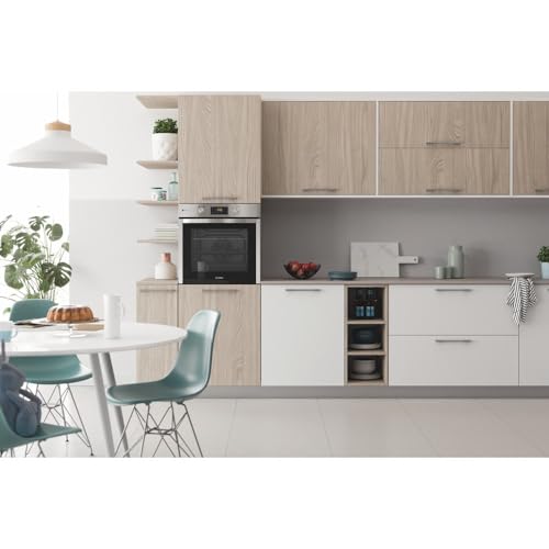 2026 Four électrique encastré Indesit: couleur inox, autonettoyant   IFWS 5844 JH IX : Gros électroménager