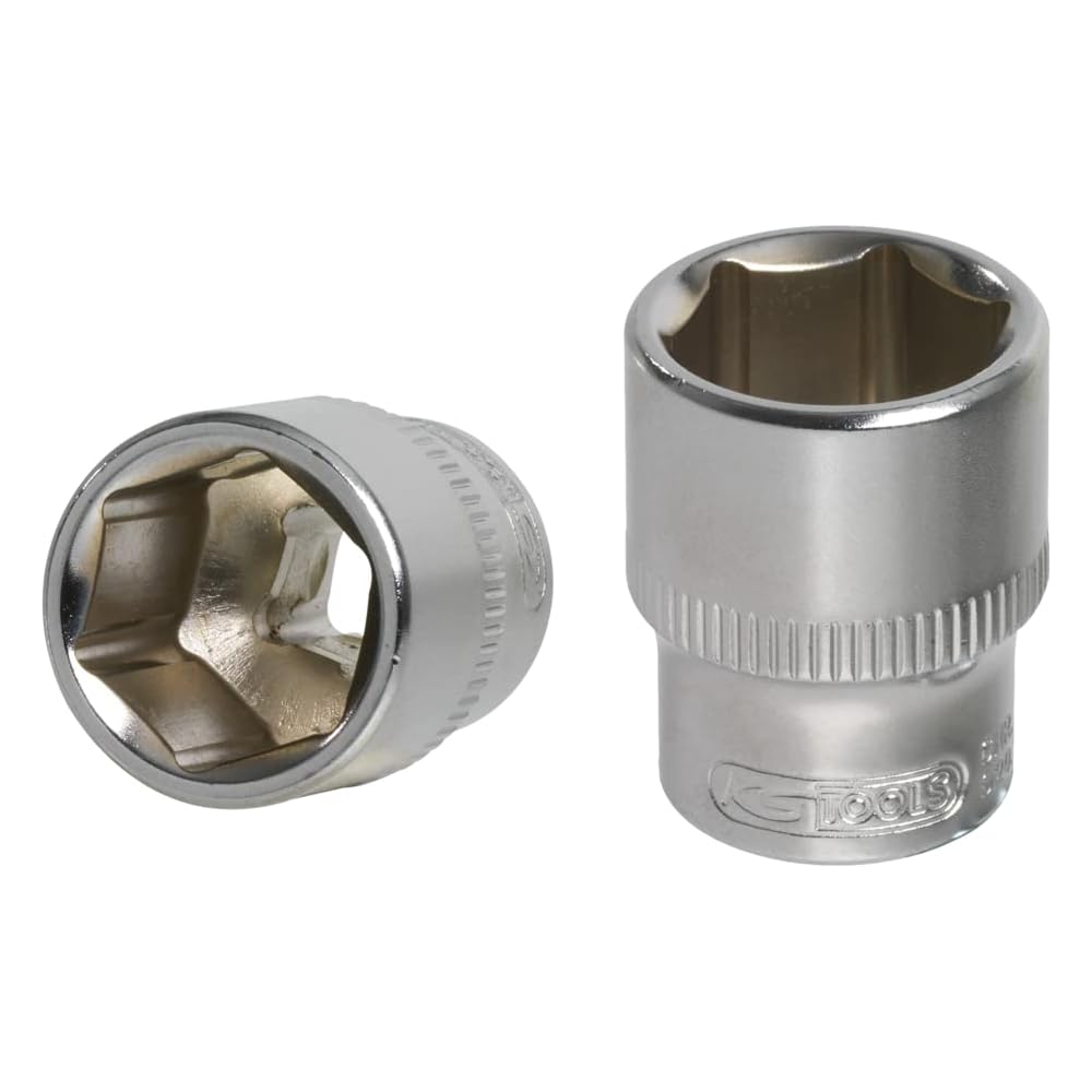 2026 KS Tools - 922.0654 - Caisse à outils complète 1/4 - Coffret de maintenance - 4 à 14 mm - Coffret de douilles et embouts - Outillage mecanique auto - 54 Pièces : Bricolage