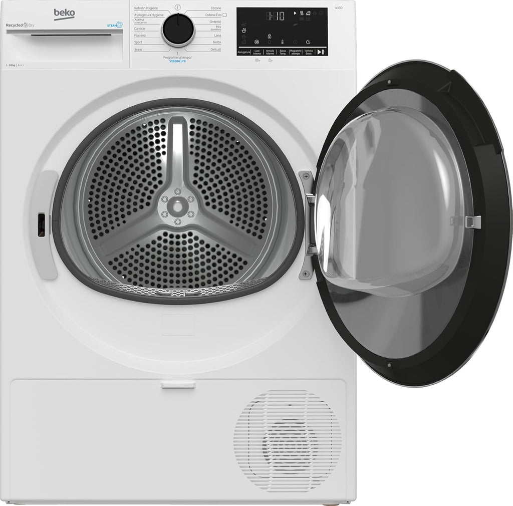 2026 Beko BT3103IS - Asciugatrice da 10 Kg, Pompa di calore, Inverter [Classe energetica A+++]
