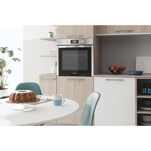 2026 Four électrique encastré Indesit: couleur inox, autonettoyant   IFWS 5844 JH IX : Gros électroménager