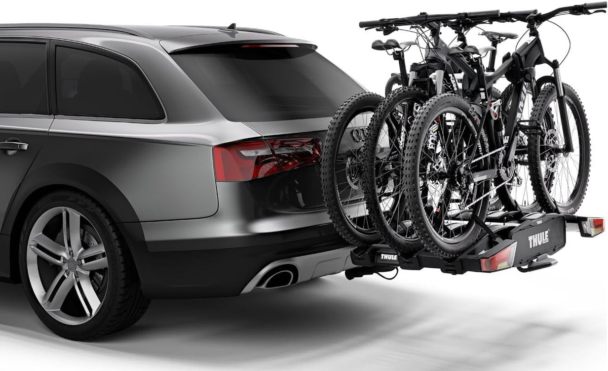 2026 Thule EasyFold XT Porte-Vélos, Porte-Vélos sur Attelage Black/Aluminum 2 Bikes