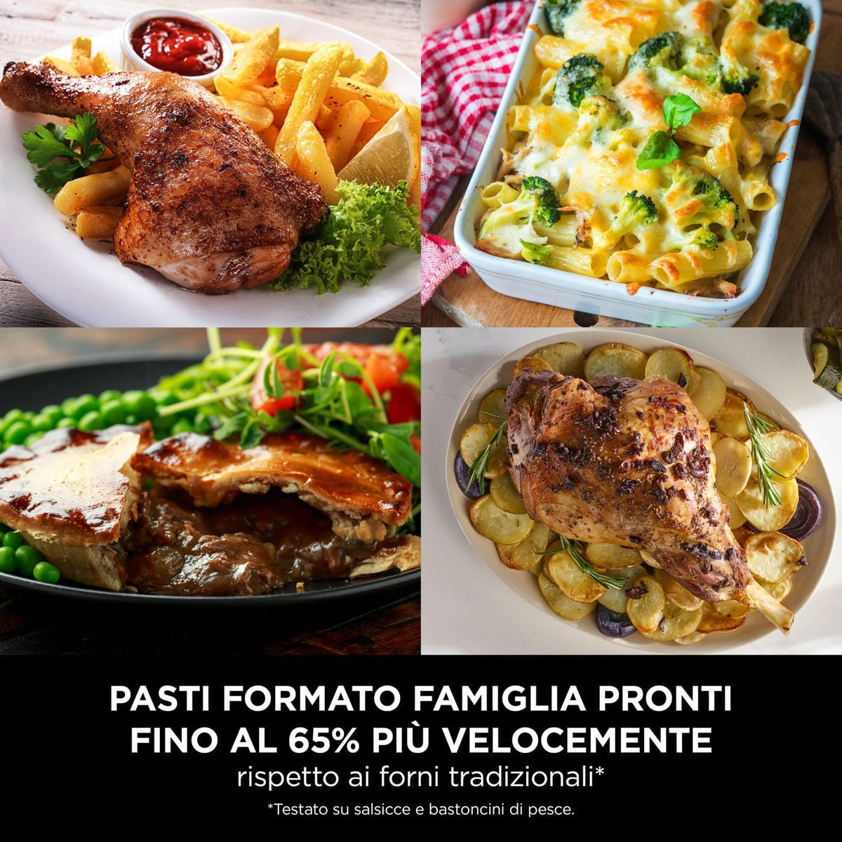 2026 Ninja Foodi FlexDrawer, Friggitrice ad Aria, Doppia Zona, Separatore Rimovibile, Cassetto da 10.4L, 7 in 1, Componenti Antiaderenti Lavabili in Lavastoviglie, Nero/Rame, AF500EUCP
