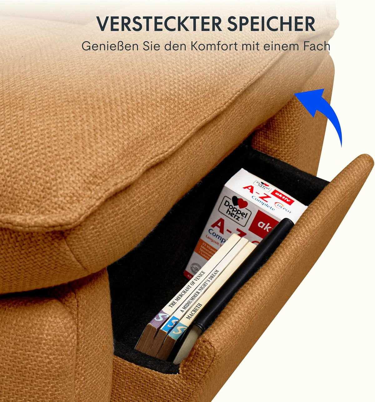 2026 Fauteuil inclinable FLEXISPOT XC6, canapé pivotant à bascule, fauteuil TV avec dossier réglable, fauteuil inclinable pour chambre, salon et home cinéma (beige)