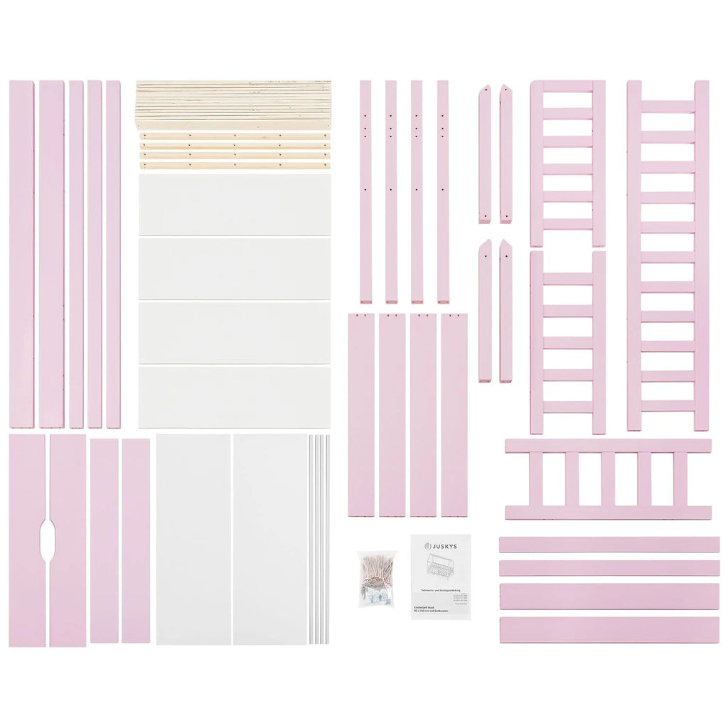 2026 Lit enfant Marli 2025, 80 x 160 cm, avec tiroirs de rangement