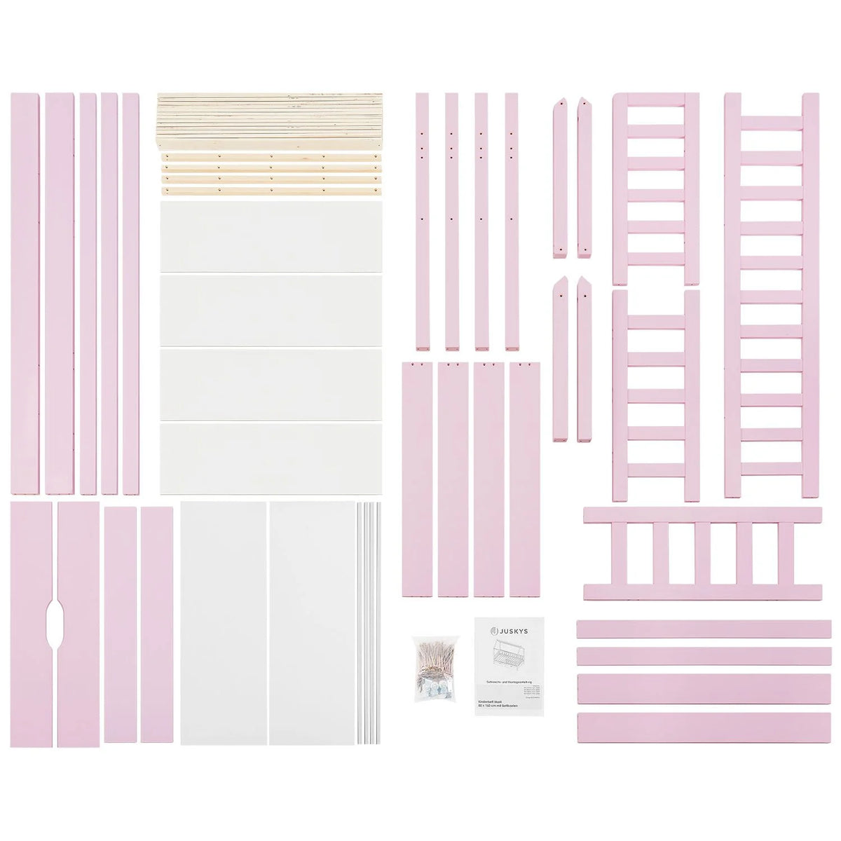 2026 Lit enfant Marli 2025, 80 x 160 cm, avec tiroirs de rangement