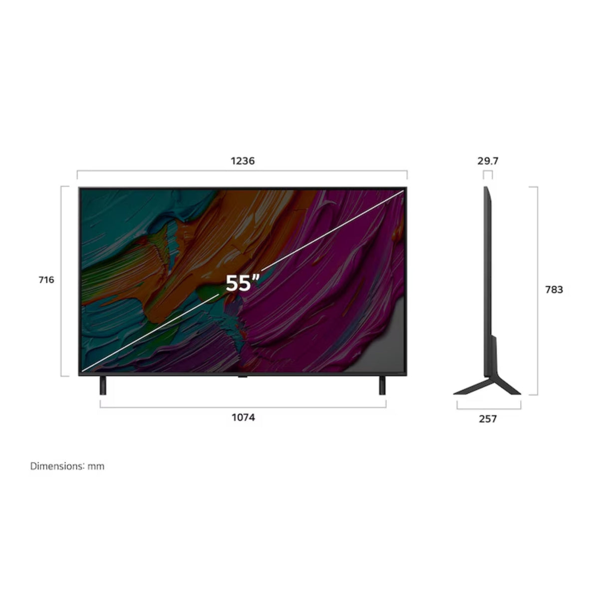 2026 LG TV QNED AI 2025 | 55QNED8E | 55'' (139cm) | 4K UHD | HDR10 | webOS 25 | Télécommade AI Magic Remote | Alexa, Google Assistant | Netflix Disney+ CAN