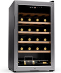 2026 KLARSTEIN Shiraz Premium Smart 24 - Frigorifero per vini, 24 bottiglie, temperatura regolabile, illuminazione LED, controllo WiFi, display touch