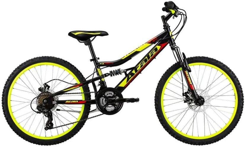 2026 BICI BAMBINO ATALA STORM FRENI A DISCO MECCANICO SHIMANO 21V RUOTA 24'' MTB 2020