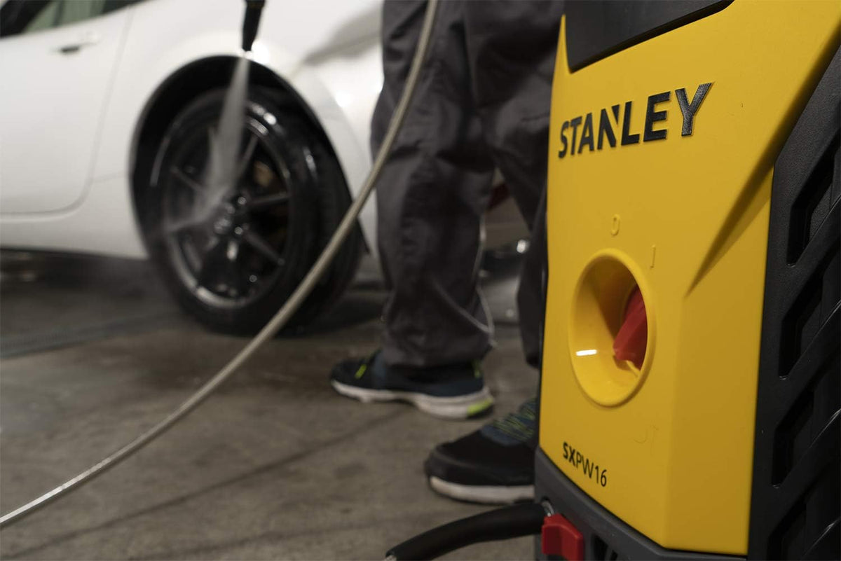 2026 Nettoyeur haute pression Stanley SXPW24BX | Haute pression | Pour automobiles et surfaces extérieures | Avec nettoyeur de surface et brosse fixe | Pression maximale 170 bars | Débit maximal 500 l/h | Consommation